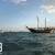 Το εντυπωσιακό ξύλινο καράβι από το Κατάρ στο λιμάνι της Θεσσαλονίκης